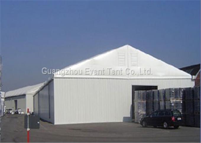 Equipo plegable de Warehouse de la tienda de las tiendas temporales al aire libre de la prenda impermeable con el tejado del pvc